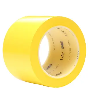 3M Weich-PVC-Klebeband 471, Gelb, 50 mm x 33 m, 0.14 mm