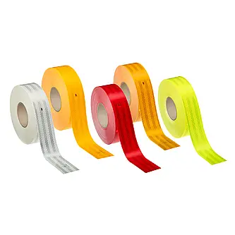 3M Diamond Grade Conspicuity Markings 983-10, White, Conspicuity Non - Logo Non - Edge - Sealed, 36 in x 50 yd, 1 Roll/Case