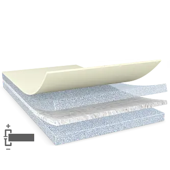 tesa 60262, 100m x 1040mm, grau, 50µm