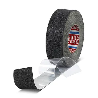 tesa Anti-Rutsch 60955 flexibel DIN 51130, 18m x 50mm, schwarz, 750µm