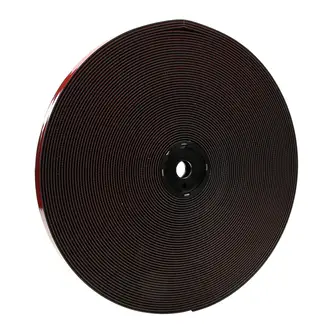 3M Dual Lock Flexibler Druckverschluss SJ3870, Schwarz, 25 mm x 41 m, 6.1 mm, 40 Köpfe/cm², Außenbereich