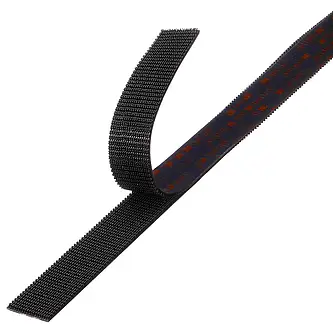 3M Dual Lock Flexibler Druckverschluss SJ3551CF, Schwarz, 19 mm x 45.7 m, 5.7 mm, 62 Köpfe/cm², Aussenbreich