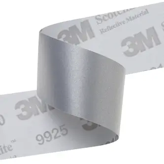 3M Scotchlite Reflective Material 9925, Silber, 50,8mm x 200m