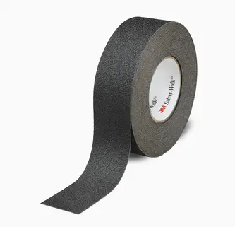 3M Safety-Walk Universal (Typ 1) 600 Serie, Schwarz, 25 mm x 18,3 m, 4 Rollen / Karton