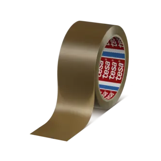 tesapack 4120 PVC, 66m x 50mm, braun, 49µm