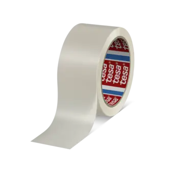 tesapack 4120 PVC, 66m x 50mm, weiss, 49µm