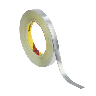 3M Bleiklebeband 420, Silber, 19 mm x 33 m, 0.19 mm