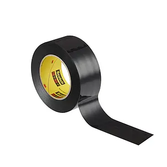 3M Polyethylen-Schutzklebeband 481, Schwarz, 51 mm x 33 m, 0.241 mm