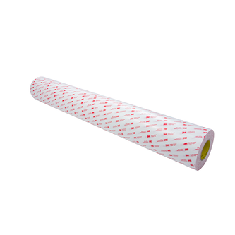 3M Doppelseitiges Klebeband mit Papiervlies-Träger 56212, Transparent, 12 mm x 50 m