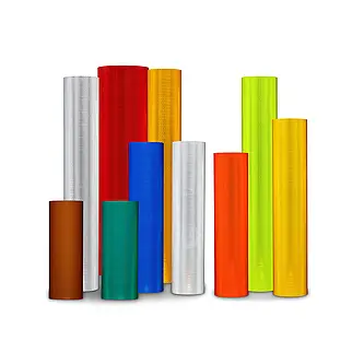 3M Diamond Grade DG³ Prismatische Reflexfolie für Digitaldruck 4084 UDS, fluoreszierend orange, 1220 mm x 45.7 m, 1 Rolle/Karton
