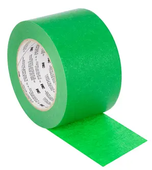 3M UV-beständiges Abdeckband 2814, Grün, 72 mm x 50 m, 0.12 mm