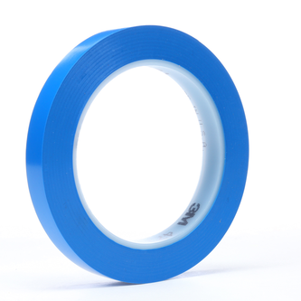 3M Weich-PVC-Klebeband 471, Blau, 9.5 mm x 33 m, 0.14 mm