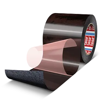 tesa 4990 Butt-Splicing Tape, 35m x 914mm, schwarz, 350µm