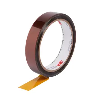 3M ET 92 Polyimidfolie, Bernstein, 25 mm x 33 m x 0.08 mm