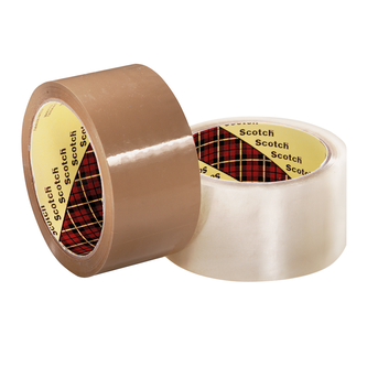 Scotch Hochleistungs-Verpackungsklebeband 3739, Buff, 48 mm x 132 m