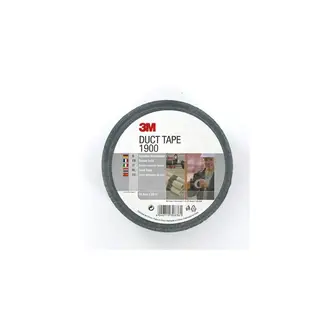 3M Gewebeklebeband 1900, Schwarz, 50 mm x 50 m, 0.17 mm