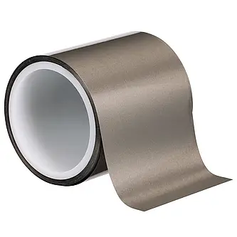 3M Elektrisch leitfähiges einseitiges Klebeband 5113SFT-50, Grau, 105 mm x 10 m, 8 Rollen/Packung