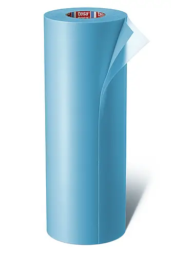 tesa Softprint 73526 FE-X, 25m x 1380mm, blau, Slitter, 550µm