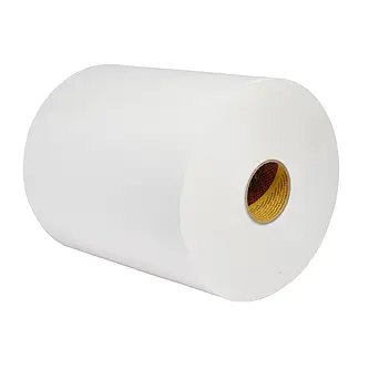 3M Doppelseitiges Synthetik-Klebeband 4632, P, Weiß, 590 mm x 33 m, 0.8 mm