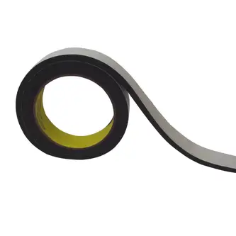 3M Einseitiges Vinyl-Schaumstoff-Klebeband 4714, Schwarz, 25 mm x 16.5 m, 6.4 mm