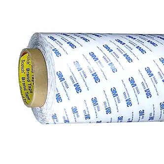 3M Doppelseitiges Klebeband mit Papiervlies-Träger 9448A, White, 1200 mm x 150 m, 0.15 mm