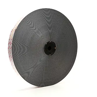 3M Hakenband SJ3519FR, Schwer Entflammbar, Schwarz, 25 mm x 45.7 m, 3.6 mm, Innenbereich