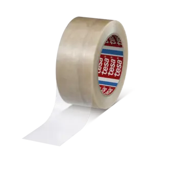 tesapack 4120 PVC Handrolle - 66m x 75mm - chamois