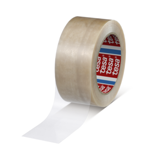 tesapack 4120 PVC - 66m x 75 mm - transparent