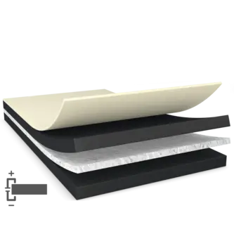 tesa 60371 - 100 m x 1 040 mm - schwarz