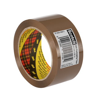 Scotch PP Verpackungsklebeband 309, Braun, 50 mm x 66, 0.05 mm
