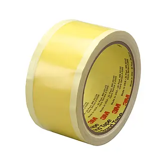 3M Nietenhalteband 695, Gelb mit weißem Klebstoff, 25.4 mm x 32.9 m x 0.08 mm