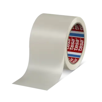 tesapack 4120 PVC, 66m x 75mm, weiss, 49µm