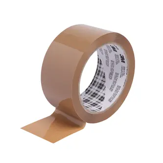 Tartan Verpackungsklebeband 369, Braun, 50 mm x 66 m, 0.043 mm