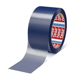 tesa 4820, 33m x 75mm, blau-transparent, 100µm