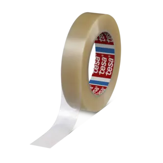 tesapack 4122 PVC, 66m x 25mm, transparent, 88µm