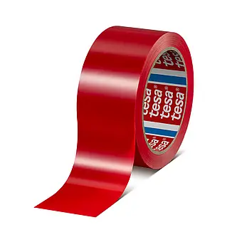 tesa 60428, PVC, 66m x 38mm, rot, 60µm