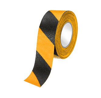 Capra Grip II - Verformbar - Antirutschband schwarz-gelb - 50 mm x 18,3 m