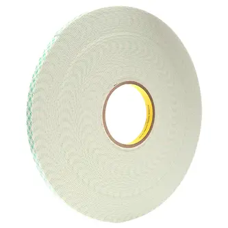 3M Doppelseitiges Urethanschaum-Klebeband 4026, Weiß, 9 mm x 33 m, 1.6 mm