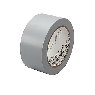 3M Allzweck-PVC-Klebeband 764, Grau, 50 mm x 33 m, 0.13 mm
