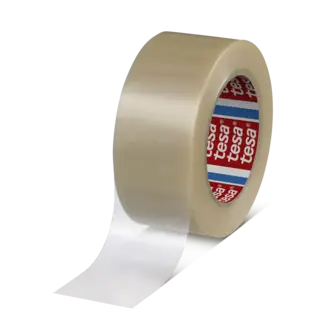 tesapack 4122 PVC, 66m x 50mm, transparent, 88µm