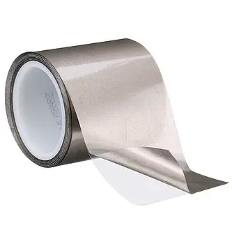 3M Elektrisch leitfähiges doppelseitiges Klebeband 5113DFT-50, Grau, 25 mm x 10 m, 12 Rollen/Packung
