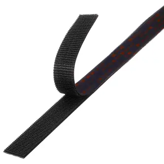 3M Dual Lock Flexibler Druckverschluss SJ3551CF, Schwarz, 25 mm x 45.7 m, 5.7 mm, 62 Köpfe/cm², Aussenbreich