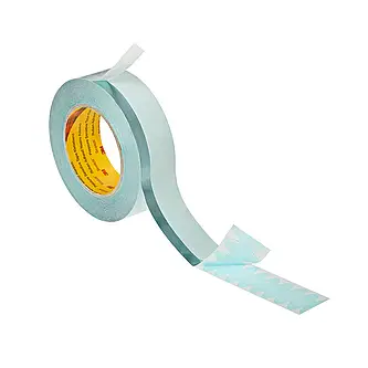 3M Wasserdispergierbares Spleißklebeband für fliegenden Rollenwechsel 9353, Blau, 50 mm x 33 m