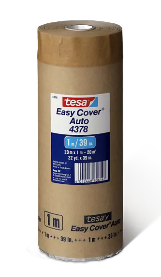 tesa Easy Cover 4378 Auto, 20m x 1000mm, braun/transparent, 170µm