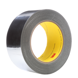 3M Aluminium-Glasgewebe-Klebeband 363, Silber, 51 mm x 33 m, 0.19 mm
