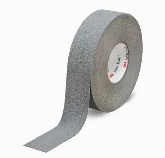 3M Safety-Walk Nasszone Medium, Typ 3, 300 Serie, Grau, 51 mm x 18,3 m, 1 Rolle / Karton