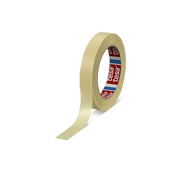 tesakrepp 4323 Basic, 50m x 19mm, hellbeige, Labeled, 125µm