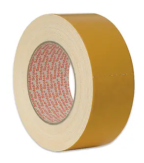3M Doppelseitiges Klebeband 9191, Weiß, 25 mm x 25 m, 0.26 mm