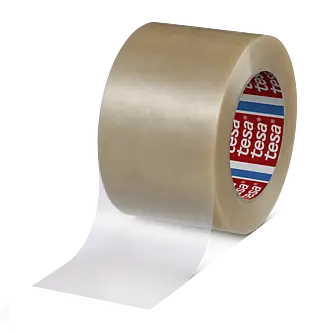 tesapack 4122 PVC, 66m x 75mm, transparent, 88µm