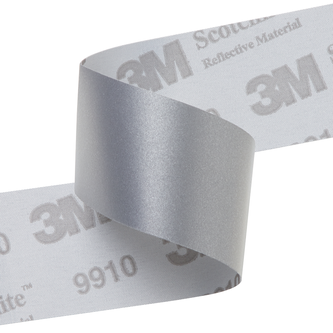 3M Scotchlite Reflective Material 9910, Silber, 914,4mm x 50m